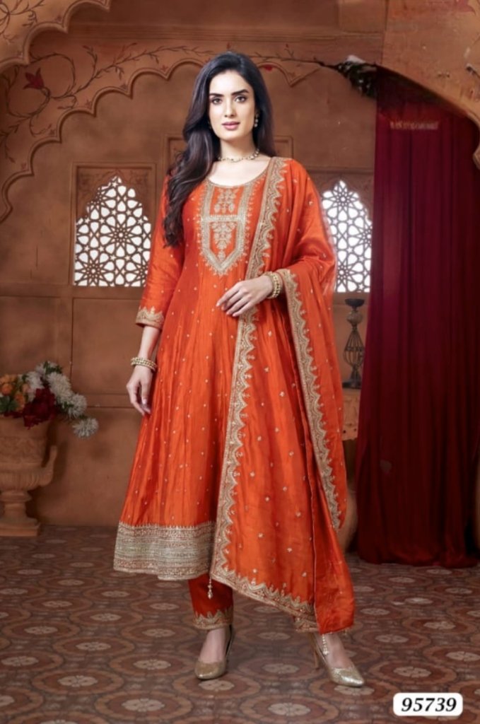 Kesar Gold Anarkali
